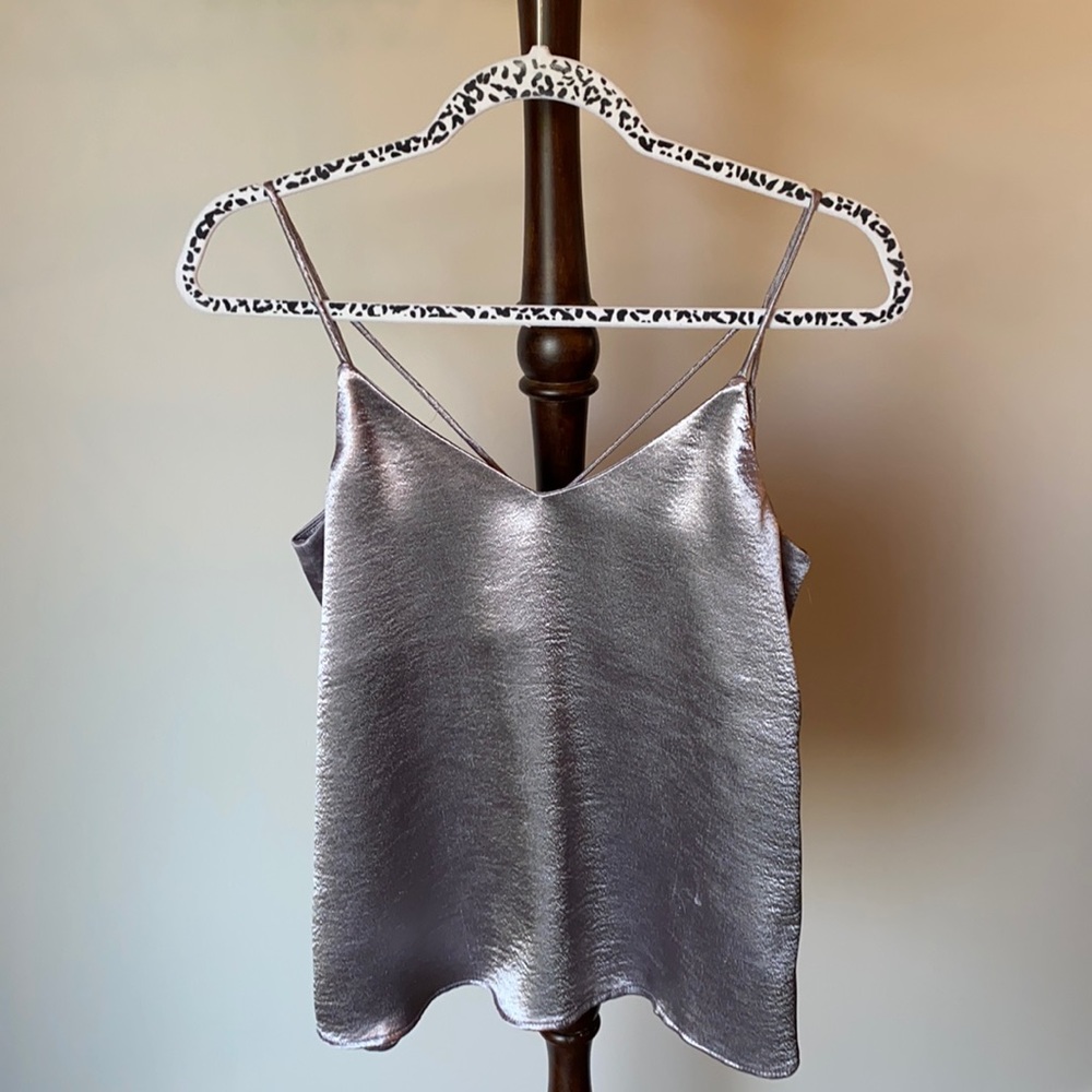 Purple party top